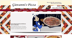Desktop Screenshot of giovannispiz.biz